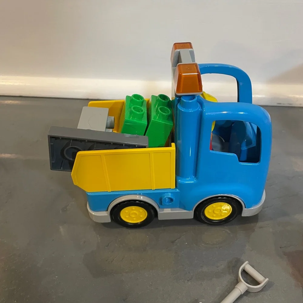LEGO Duplo Town Construction Truck Tracked Excavator Set 10812 Building Complete
